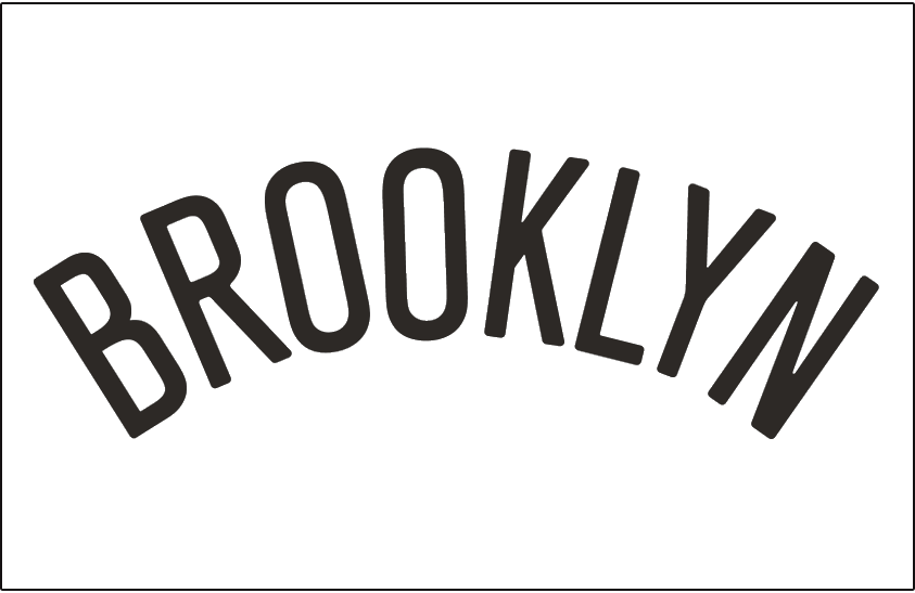 Brooklyn Nets 2012-Pres Jersey Logo fabric transfer version 2